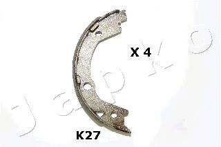 Brake Shoe Set, parking brake (55K27)