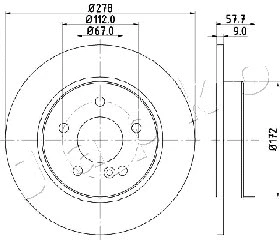 Brake Disc (610508)