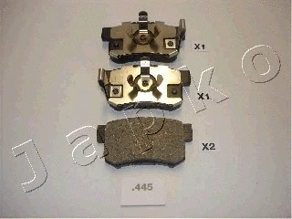 Brake Pad Set, disc brake (51445)