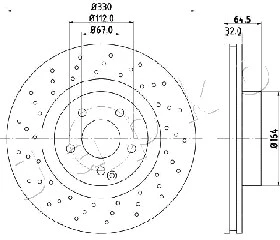 Brake Disc (600541)
