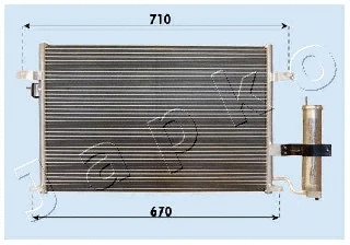 Condenser, air conditioning (CND313014)