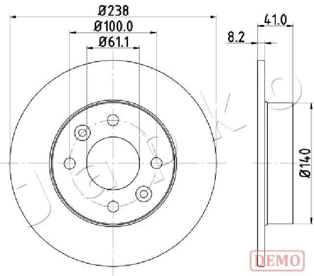 Brake Disc (600700C)