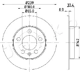 Brake Disc (610933)