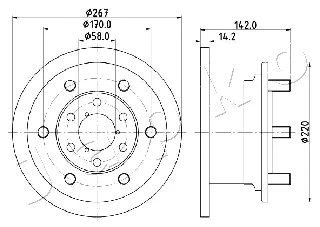 Brake Disc (600254)