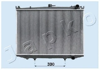 Radiator, engine cooling (RDA213047)