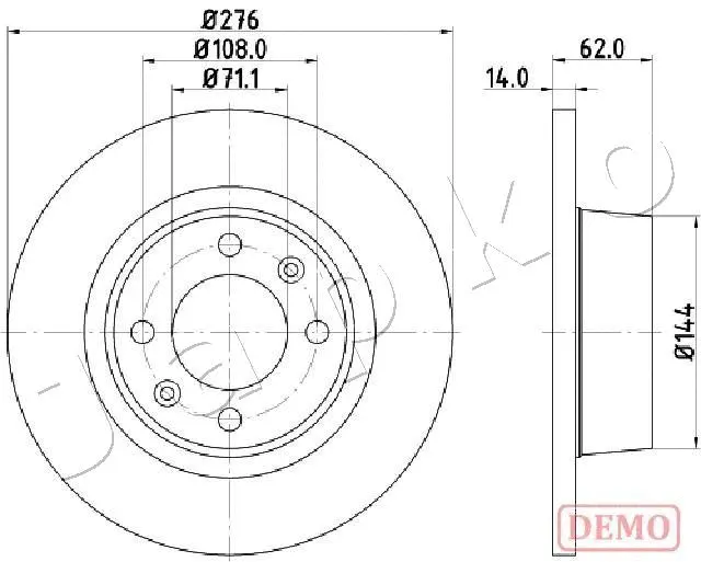 Brake Disc (610604C)