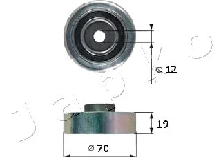 Deflection/Guide Pulley, V-ribbed belt (129815)