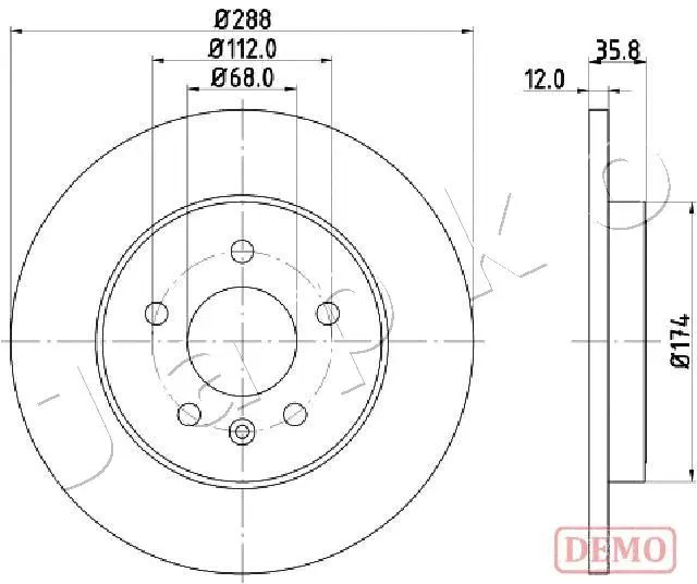 Brake Disc (610908C)
