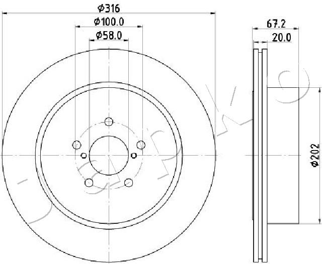 Brake Disc (61714C)
