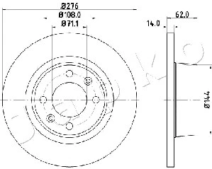 Brake Disc (610604)