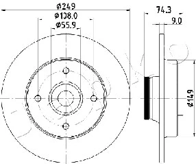 Brake Disc (610607)