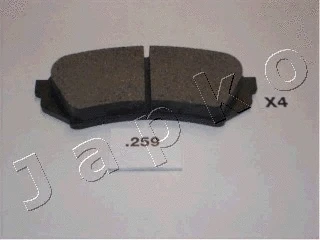 Brake Pad Set, disc brake (51259)