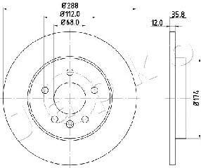 Brake Disc (610908)