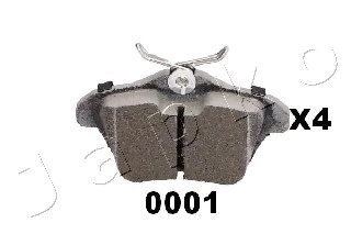 Brake Pad Set, disc brake (510001)