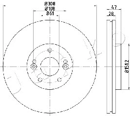 Brake Disc (600713)