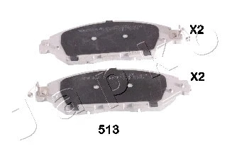 Brake Pad Set, disc brake (50513)