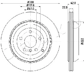 Brake Disc (610519)