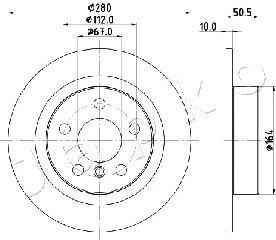 Brake Disc (610105)