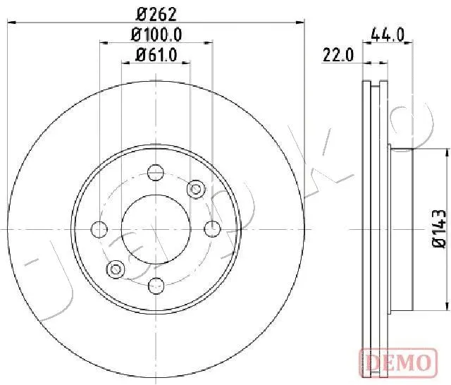 Brake Disc (600709C)