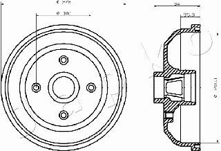 Brake Drum (560406)