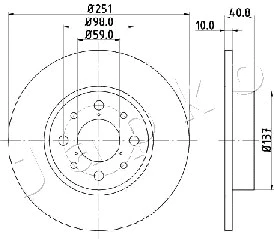 Brake Disc (610210)
