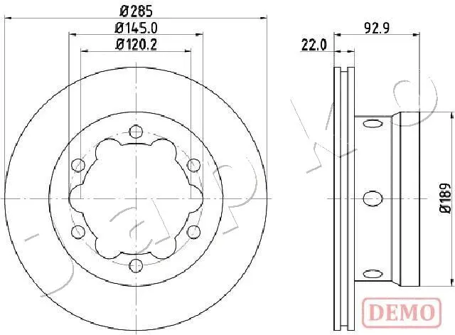 Brake Disc (610528C)