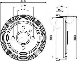Brake Drum (560403)