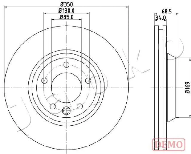 Brake Disc (600931C)