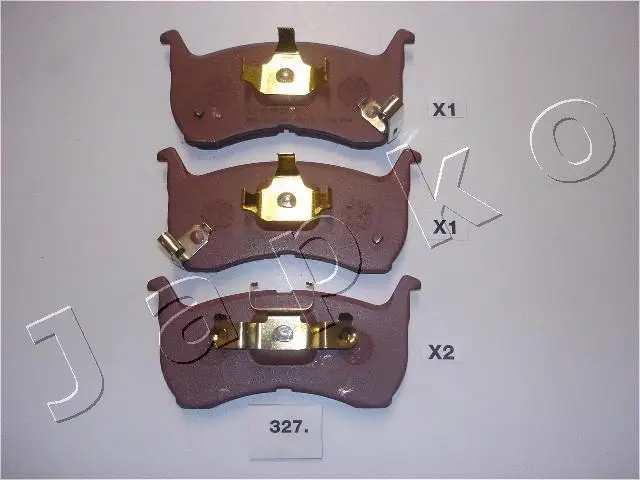 Brake Pad Set, disc brake (50327)