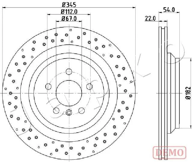Brake Disc (610520C)