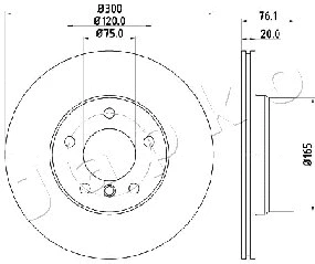 Brake Disc (610135)