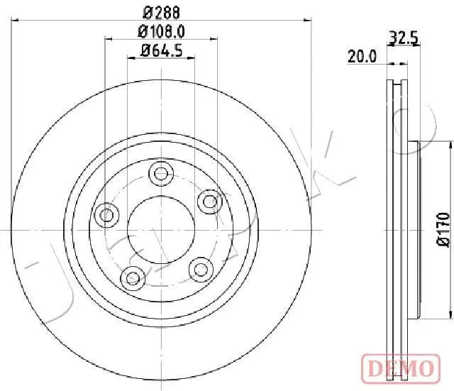 Brake Disc (610315C)