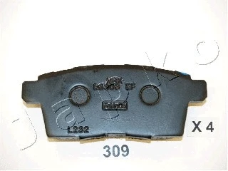 Brake Pad Set, disc brake (51309)