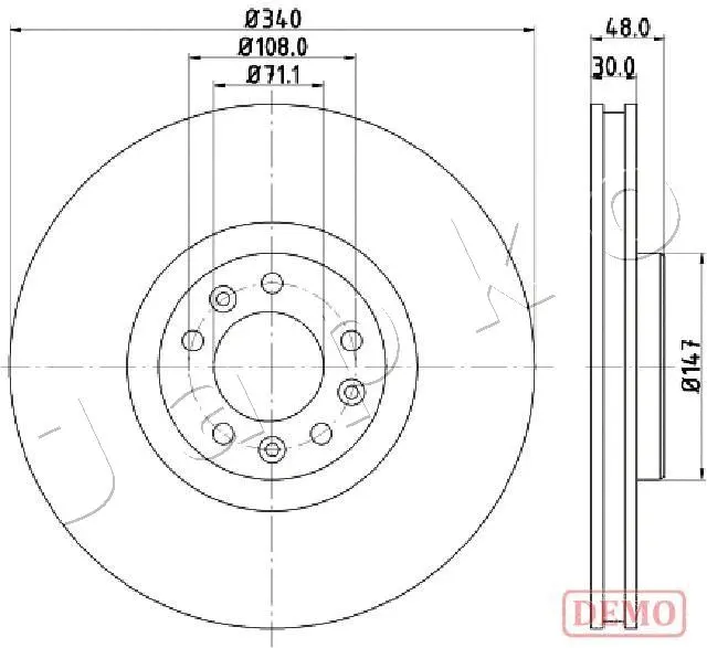 Brake Disc (600611C)
