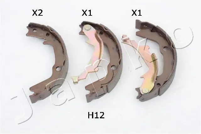 Brake Shoe Set, parking brake (55H12)