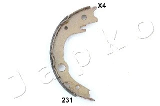 Brake Shoe Set, parking brake (55231)
