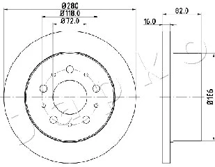 Brake Disc (610609)