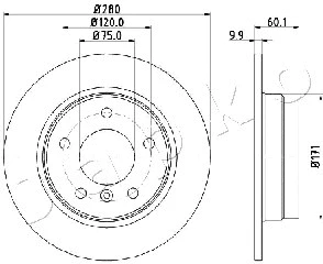 Brake Disc (610107)