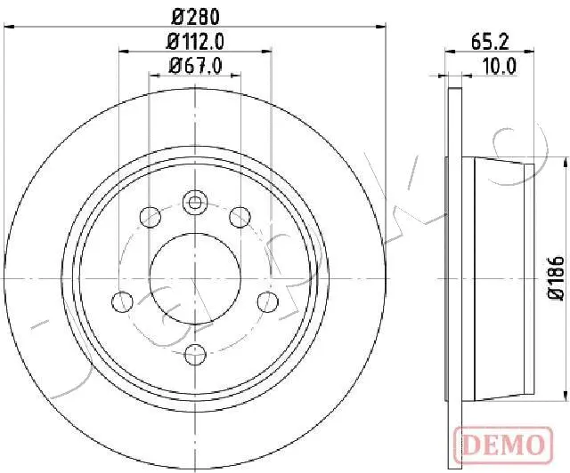 Brake Disc (610530C)