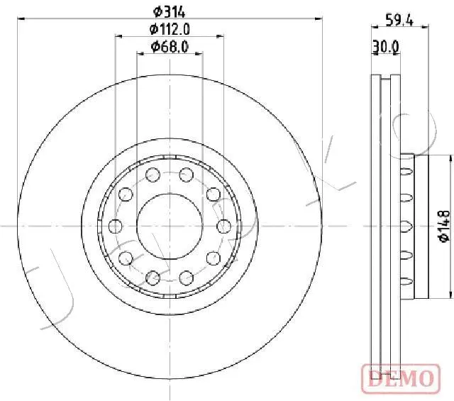 Brake Disc (600924C)