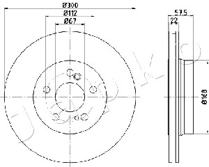 Brake Disc (610517)