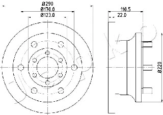 Brake Disc (600256)