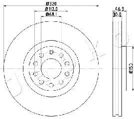 Brake Disc (600909)