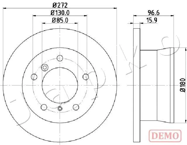 Brake Disc (610526C)