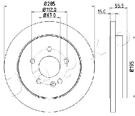 Brake Disc (610522)