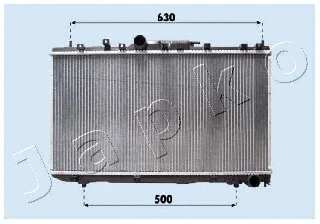 Radiator, engine cooling (RDA153098)