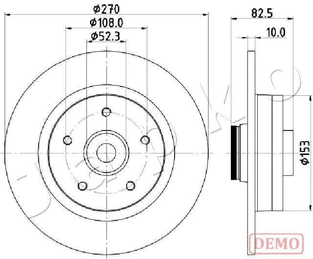 Brake Disc (610710C)