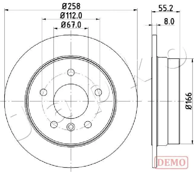 Brake Disc (610500C)
