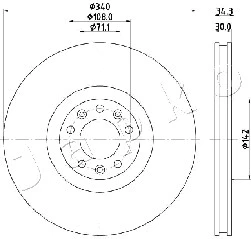 Brake Disc (600636)