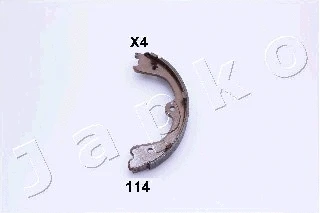 Brake Shoe Set, parking brake (55114)